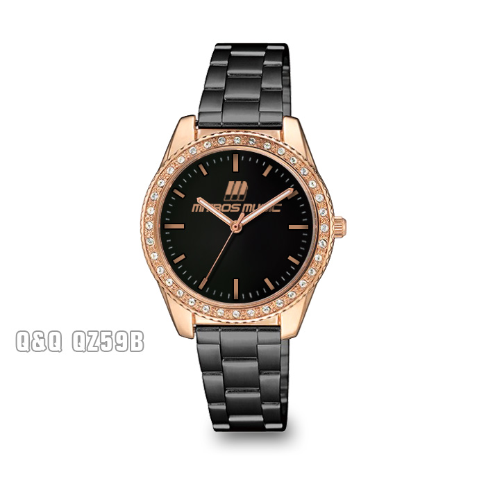 Q&Q QZ59B - Promotivni ženski ručni sat brendiran logom, znakom firme (gravura opciono)-4