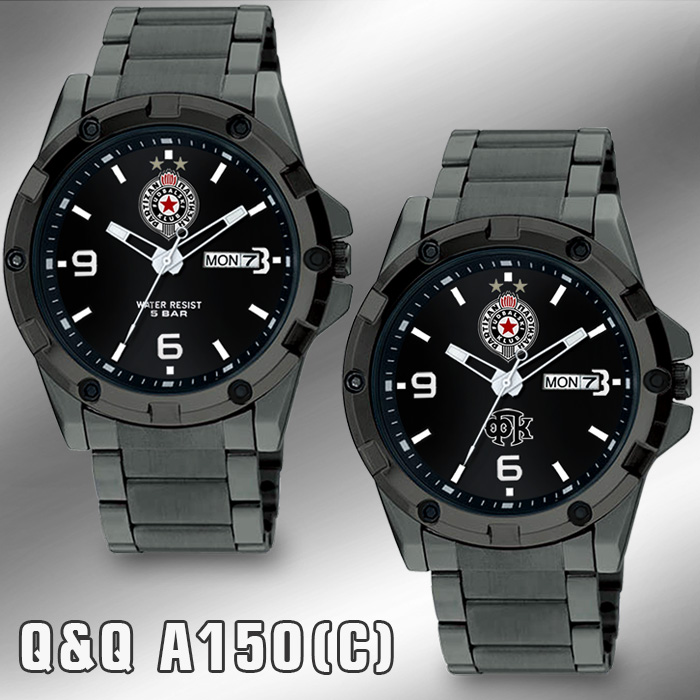 Q&Q A150(C) - FK PARTIZAN muški ručni sat