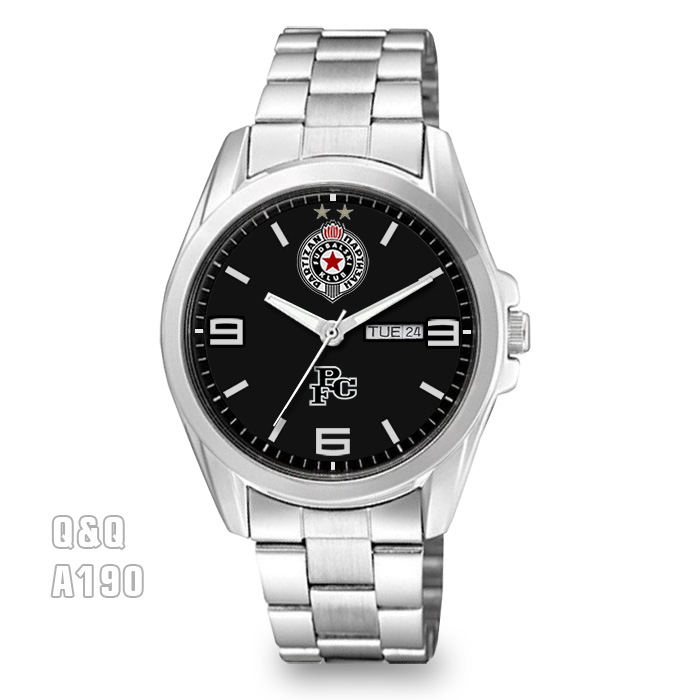 Partizanov ručni sat za sve GROBARE Q&Q A190- PFC -12