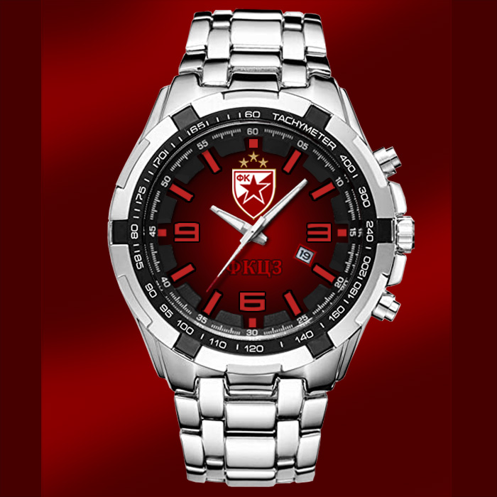 Zvezdin sat za sve DELIJE Curren M240- FK CRVENA ZVEZDA grb - FKCZ