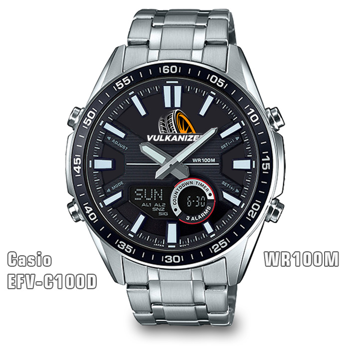 Casio EFV-C100D - Ručni muški analogno-digitalni promotivni sat-2