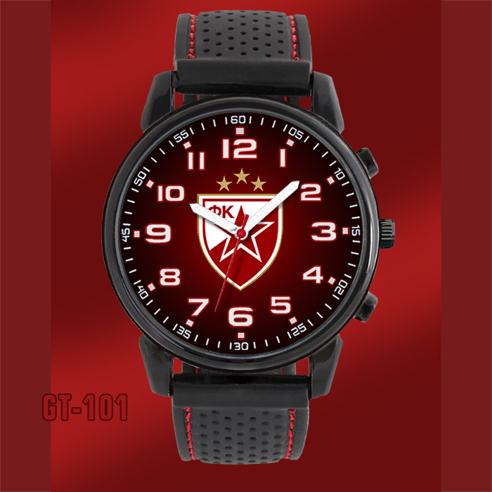GT-101- Crvena Zvezda ručni sat za zvezdaše