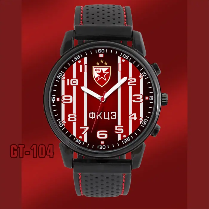GT-104- FK Crvena Zvezda ručni sat GT-104- FK Crvena Zvezda ručni sat