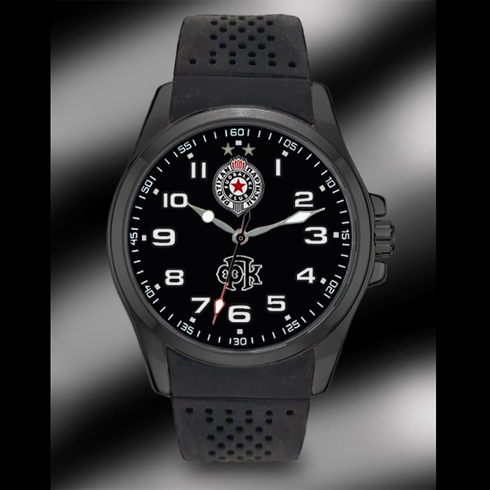 Ručni sat PARTIZAN GROBARI E&T Kn-325- FK Partizan ПФК