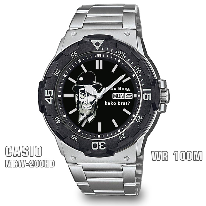 Casio MRW-200HD sportski sat personalizovan vašim amblemom-3