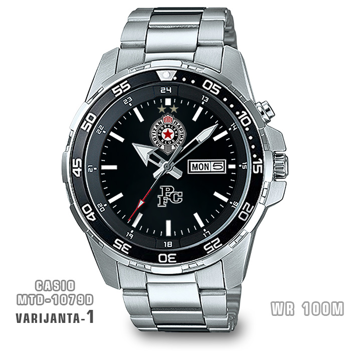 CASIO MTD-1079D - FK PARTIZAN muški ručni sat