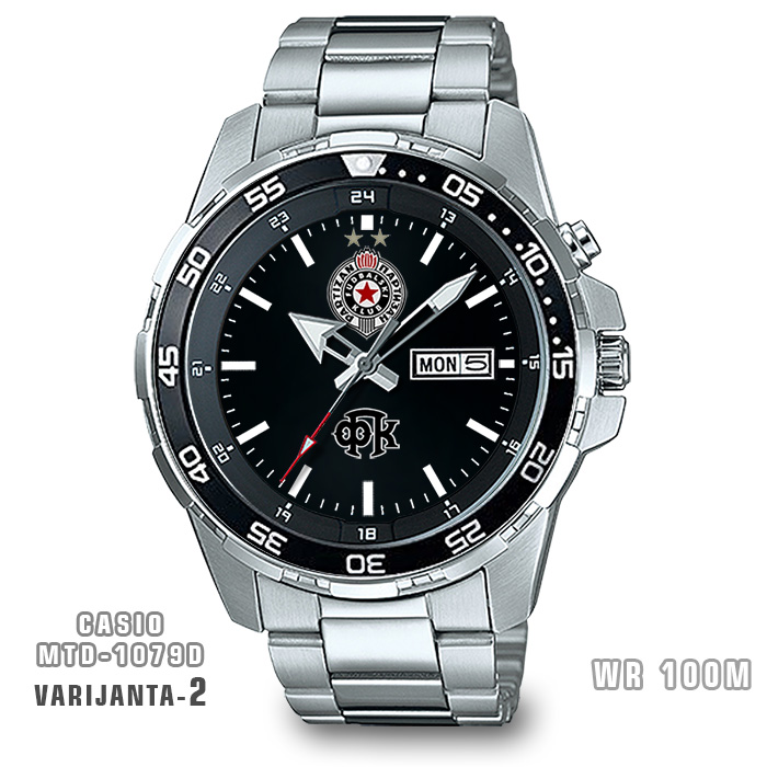 CASIO MTD-1079D - FK PARTIZAN muški ručni sat-1