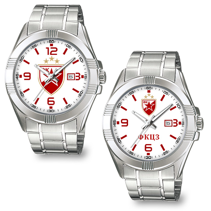 Casio MTP-1308D- Crvena Zvezda muški ručni sat (beli)