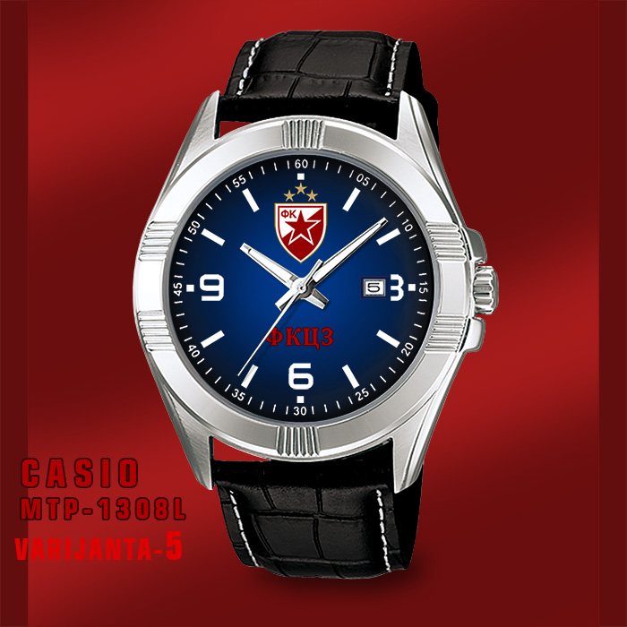 Casio MTP-1308L- Crvena Zvezda muški ručni sat (plavi)