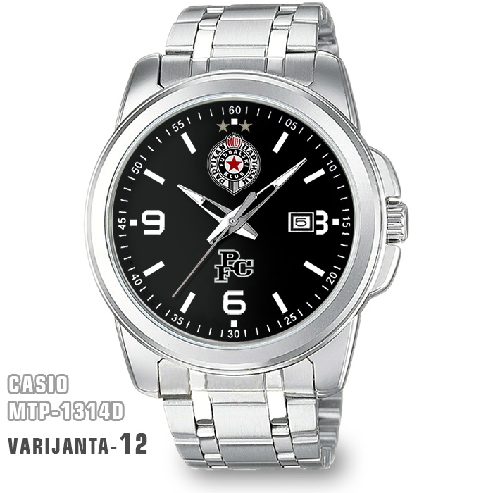 Casio MTP-1314D- FK Partizan muški ručni sat-1