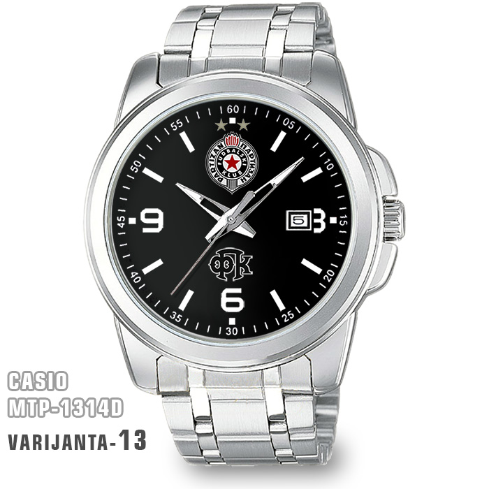 Casio MTP-1314D- FK Partizan muški ručni sat-2