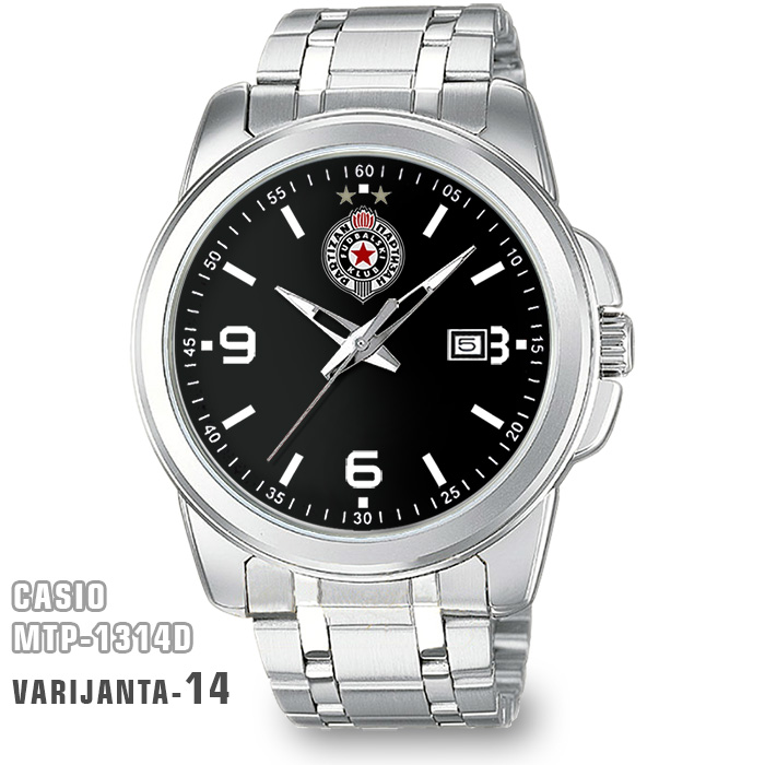 Casio MTP-1314D- FK Partizan muški ručni sat-3