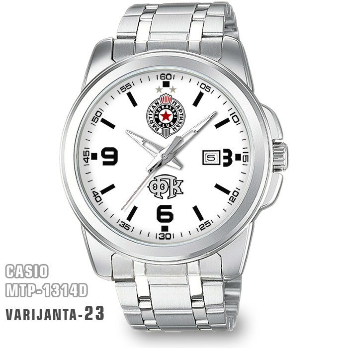 Casio MTP-1314D- FK Partizan muški ručni sat-2