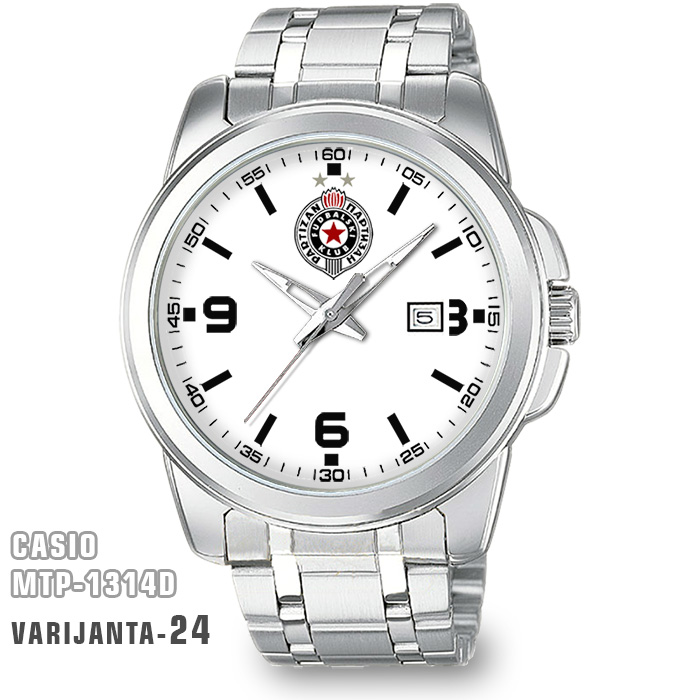 Casio MTP-1314D- FK Partizan muški ručni sat-3