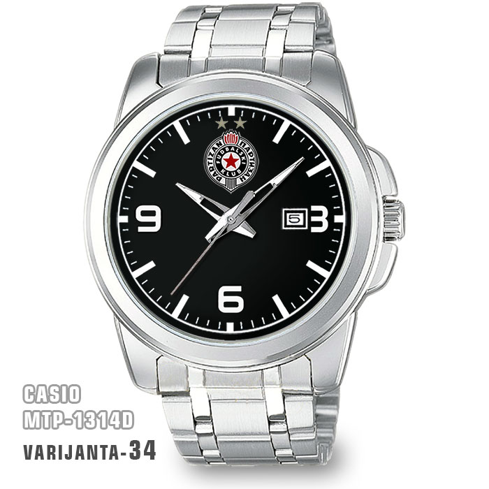 Casio MTP-1314D- FK Partizan muški ručni sat-3