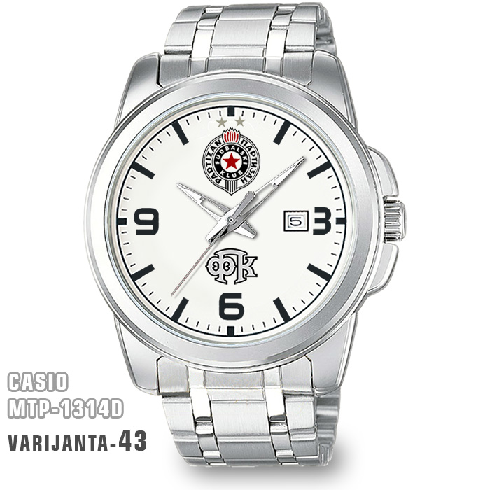 Casio MTP-1314D- FK Partizan muški ručni sat-2