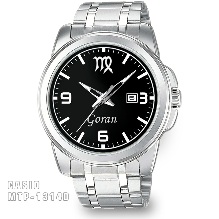 Casio MTP-1314DC: HOROSKOP i IME muški sat-4