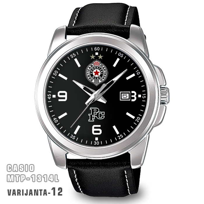 Casio MTP-1314L- FK Partizan muški ručni sat-1