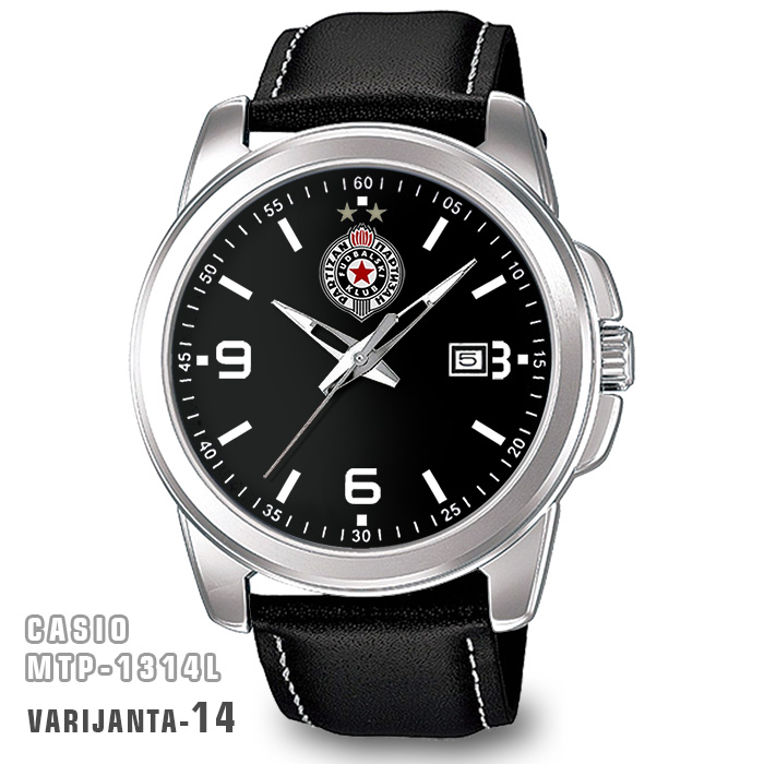 Casio MTP-1314L- FK Partizan muški ručni sat-3