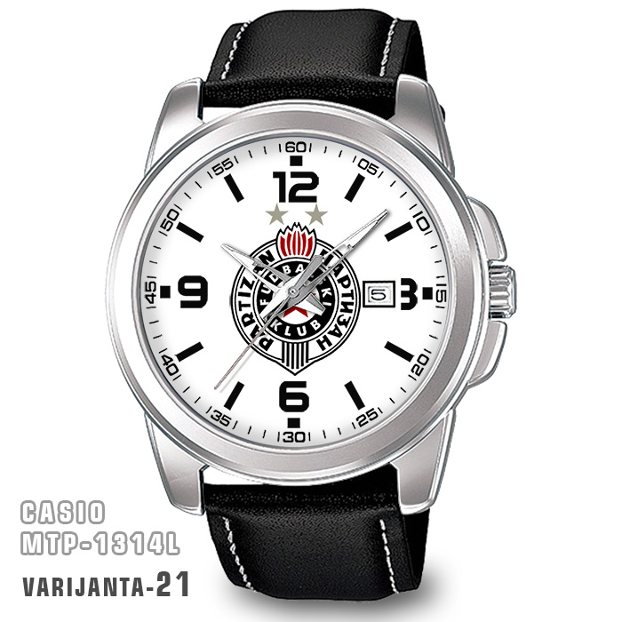 Casio MTP-1314L- FK Partizan muški ručni sat