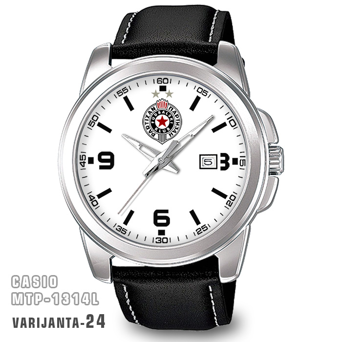 Casio MTP-1314L- FK Partizan muški ručni sat-3