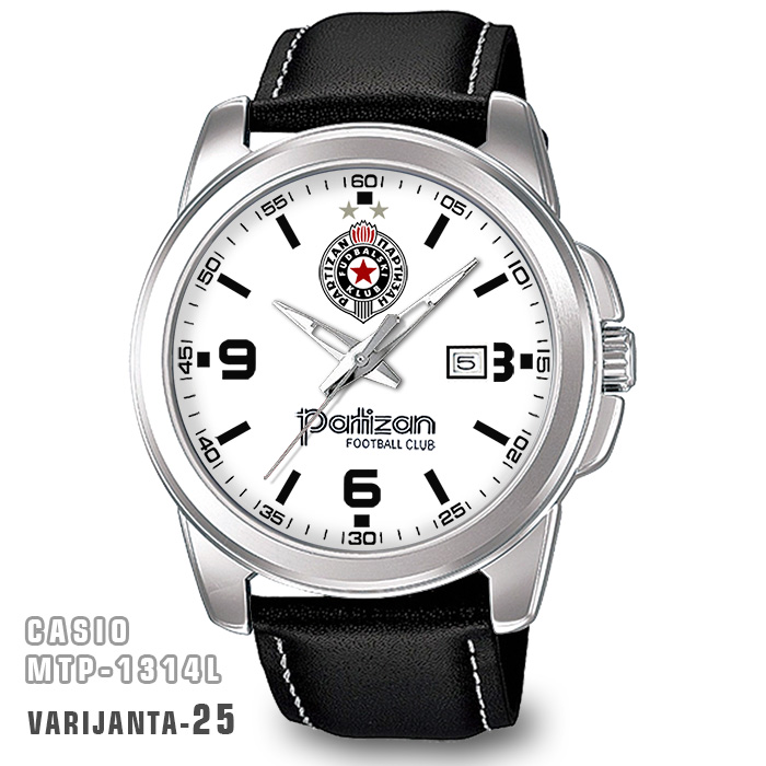 Casio MTP-1314L- FK Partizan muški ručni sat-4