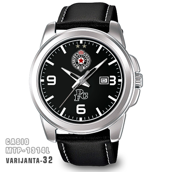 Casio MTP-1314L- FK Partizan muški ručni sat-1