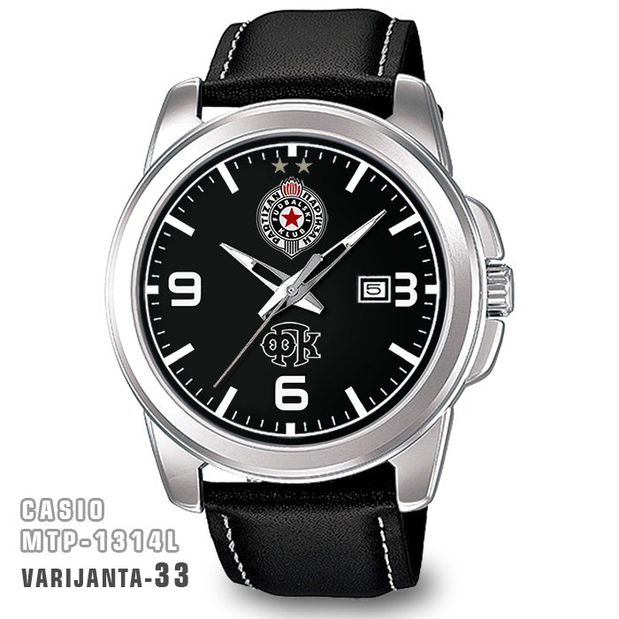 Casio MTP-1314L- FK Partizan muški ručni sat-2