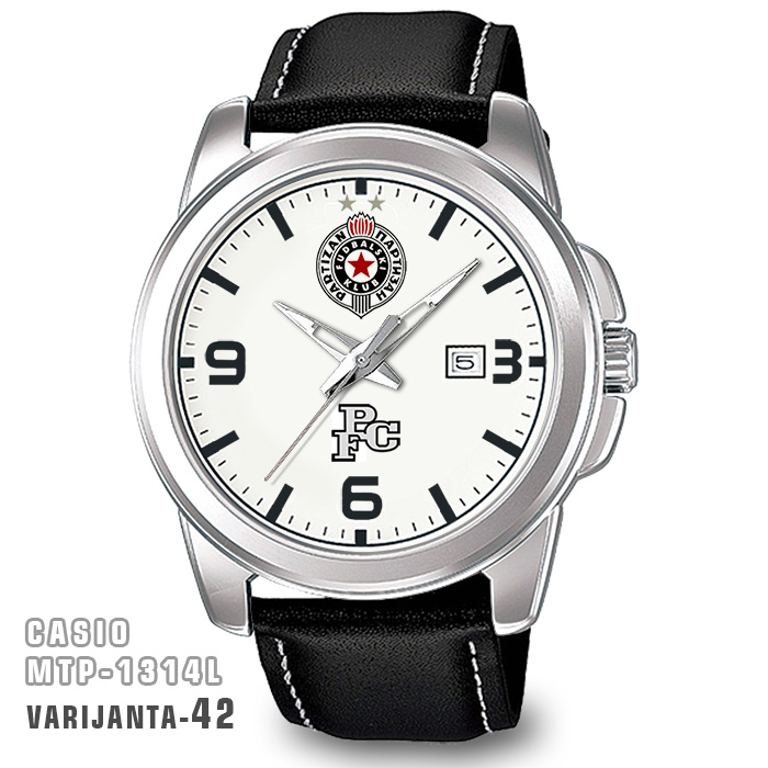 Casio MTP-1314L- FK Partizan muški ručni sat