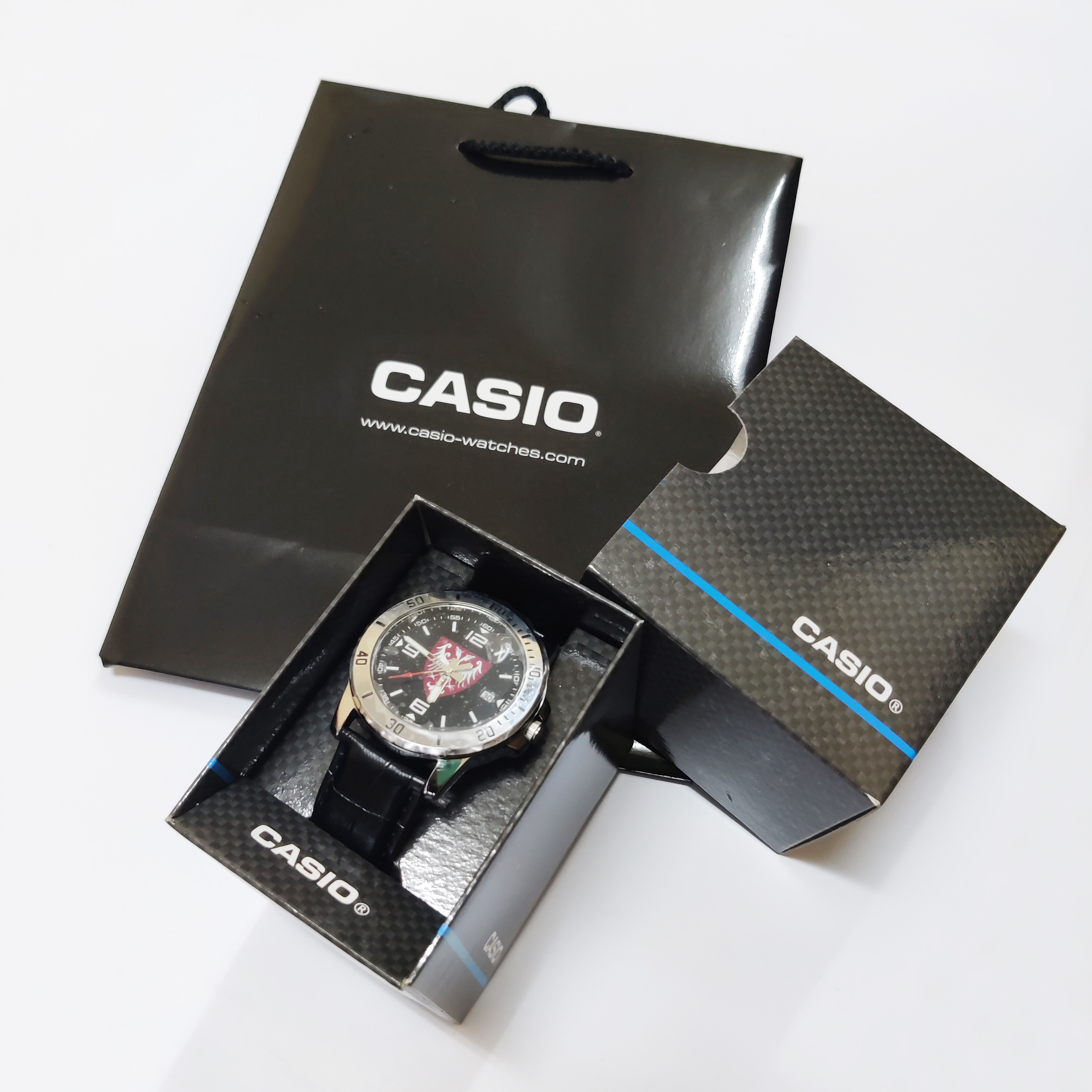 CASIO MTP-VD01L - NEMANJIĆI - CRVENI ŠTIT muški ručni sat-5