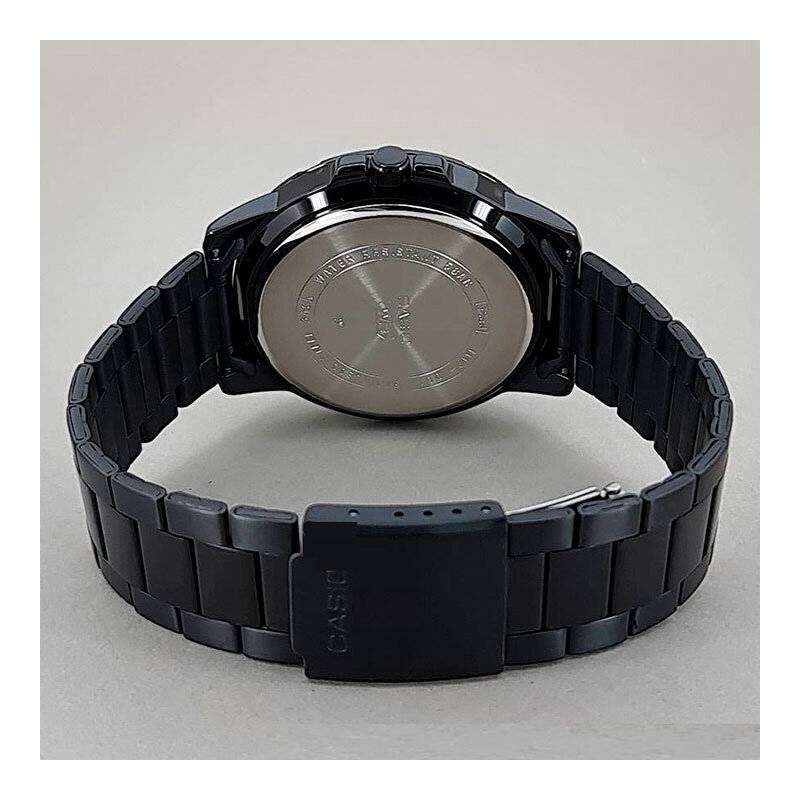 Casio MTP-VD01B - Crni muški sat sa logom, amblemom, grbom-6