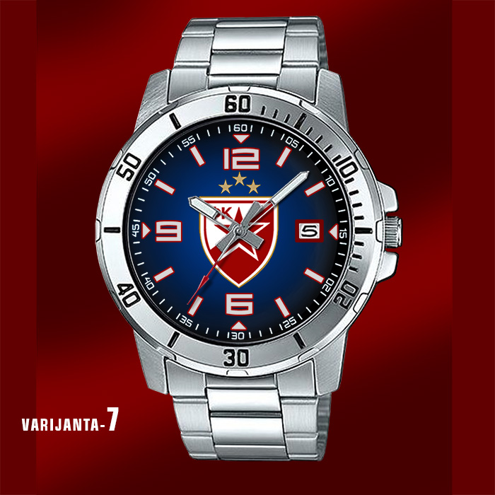 Crvena Zvezda satovi za Delije Casio MTP-VD01D (plavi)