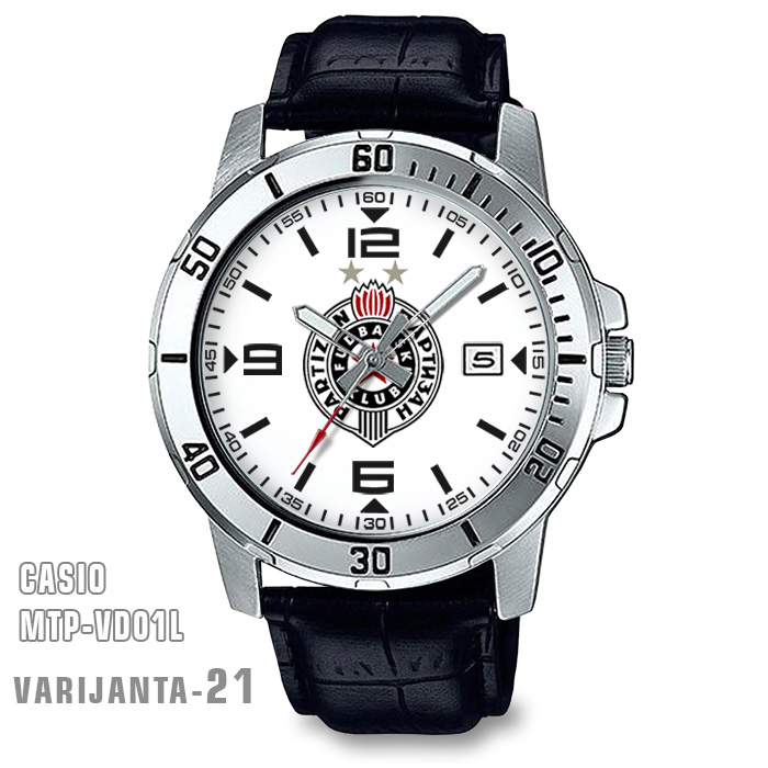 SAT PARTIZAN - Casio MTP-VD01L(beli)