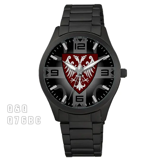 NEMANJIĆI i SRPSKA OCILA ručni sat Q&Q Q76BC-crveni