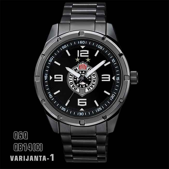 Q&Q QB14(C) - FK PARTIZAN muški ručni sat