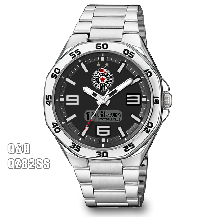 Promotivni sat Q&Q QZ82SS- Partizan Football Club