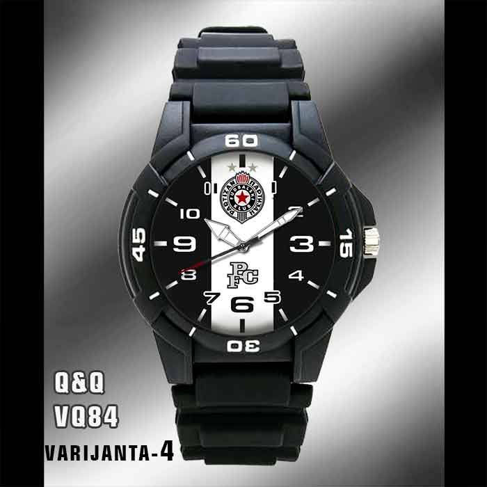 Q&Q VQ84 FK Partizan dečiji sportski ručni sat-3