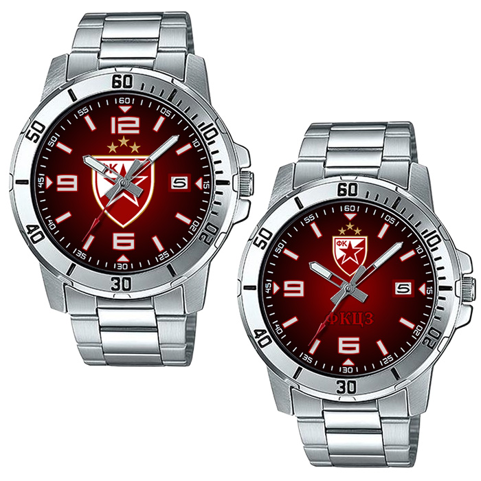 Crvena Zvezda satovi za Delije Casio MTP-VD01D (crveni)